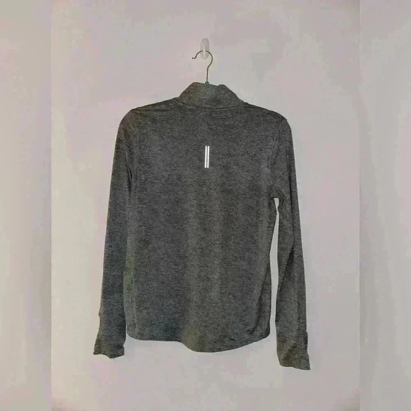 NIKE Running Womens Dry Element 1/2 Zip Running Top, Size S, Gray - Picture 2 of 2